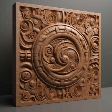 Patterns and decorations st big 3 3d model
